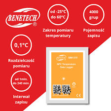 دیتالاگر دما BENETECH GM1370