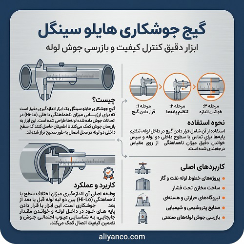 گیج جوشکاری هایلو سینگل
