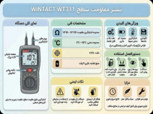 تستر مقاومت WINTACT WT311