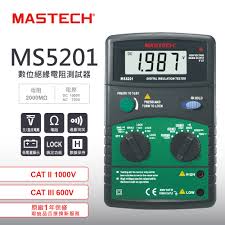 میگر 1000 ولت دیجیتال MASTECH MS5201