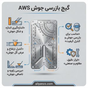 گیج بازرسی جوش AWS