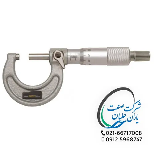 میکرومتر خارج سنج 0/01 آسیمتو 25-0101