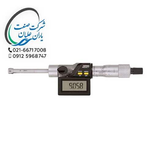 میکرومتر داخل سه فک دیجیتال ضد آب 0/001 سایز 2/5-2