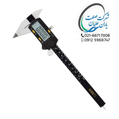 کولیس دیجیتال نوک تیز 0.0005-0.01 اینچ سایز 150-0 آسیمتو
