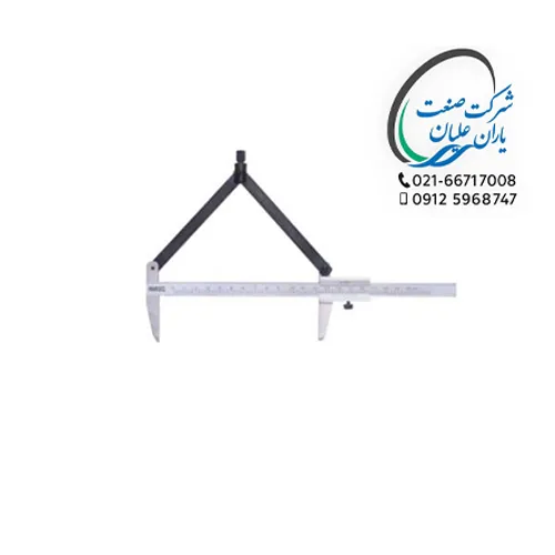 کولیس دایره 0/1 سایز 150-0 آسیمتو