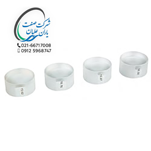 شیشه اپتیکال پارالن 4 عددی سایز 25-0 رنج 15/75-15/62-16-15/87