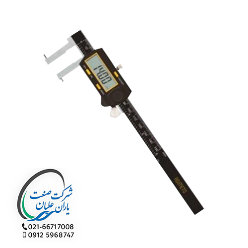 کولیس 15 سانت دیجیتال شیار خارج سر گرد سایز 150-24