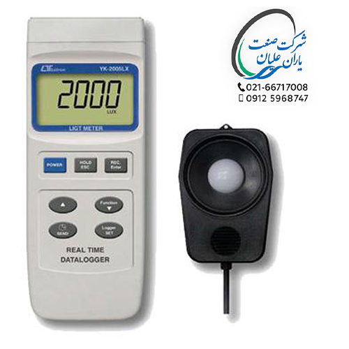 لوکس متر با قابلیت اتصال کارت حافظه مدل YK-2005LX برند لوترون