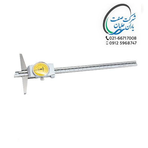 کولیس عمق سنج ساعتی 0.001-0.02 اینچ سایز 150-0 اسیمتو