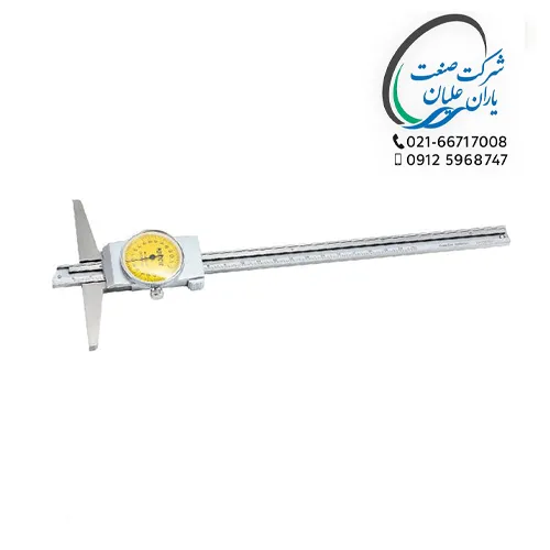 کولیس عمق سنج ساعتی 0.001-0.02 اینچ سایز 150-0 اسیمتو
