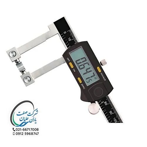 کولیس دیجیتال سر تعویض شو با 7 سری پراپ سایز 150-0 آسیمتو