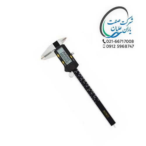 کولیس دیجیتال فک کارباید 0.0005-0.001 اینچ سایز 150-0