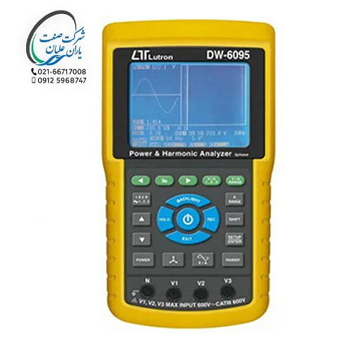 پاور آنالایزر تکفاز و سه فاز هارمونیک مدل DW-6095 لوترون