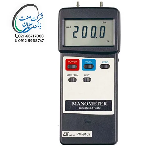 مانومتر دیجیتالی پراب سر خود مدل PM-9102 برند لوترون