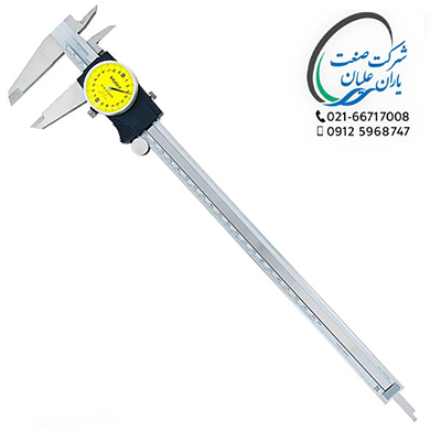 کولیس ساعتی استنلس استیل میتوتویو" 0.001-0.02 سایز 150-0