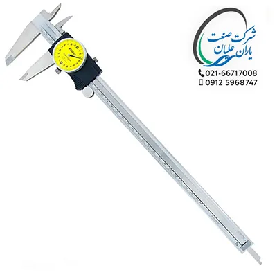 کولیس ساعتی استنلس استیل میتوتویو" 0.001-0.02 سایز 150-0