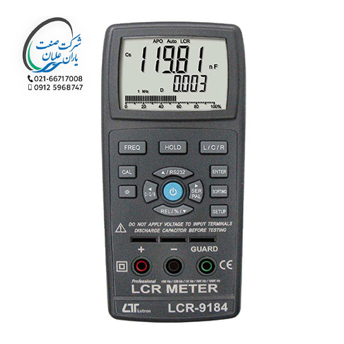 LCR متر حرفه ای مدل LCR-9184 لوترون