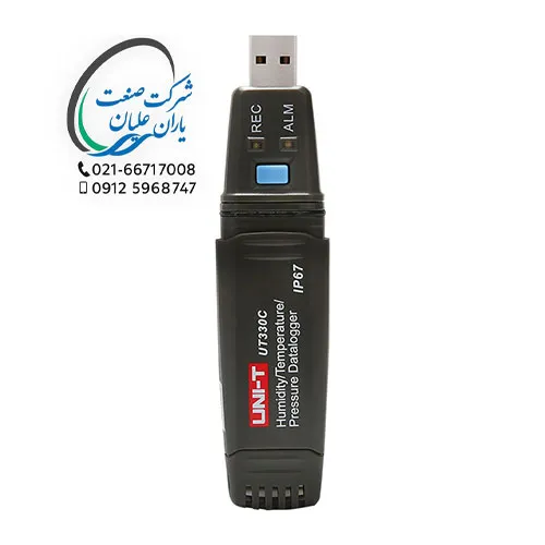 ديتاالگر رطوبت، دما و فشار USB)330C)