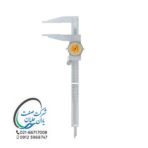کولیس ساعتی استنلس استیل فک بلند 0/02 سایز 450-0