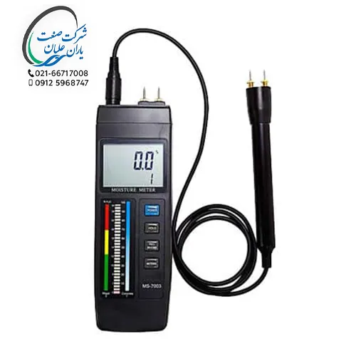 رطوبت سنج جامدات پراب سر خود مدل MS-7003 برند لوترون
