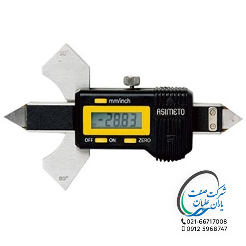 گیج دیجیتال جوشکاری 0/01 سایز 12.5-0 آسیمتو