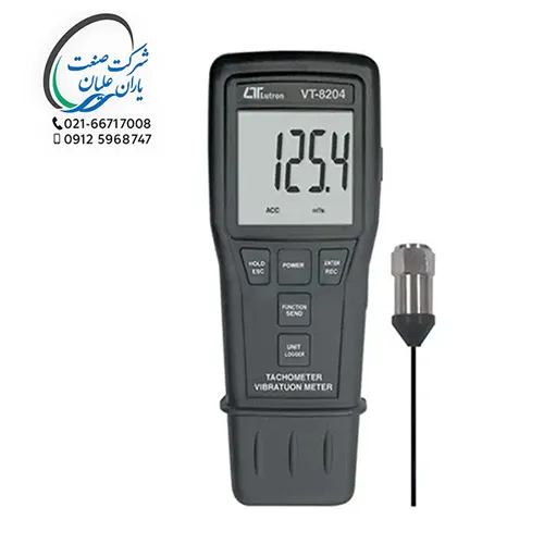 لرزش سنج / دورسنج مدل VT- 8204 برند لوترون
