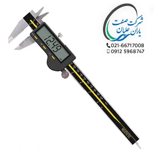 کولیس دیجیتال با صفحه نمایشگر کسری"0.0005-0.01 سایز 150-0