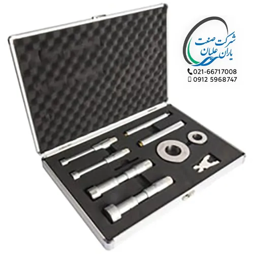 میکرومتر داخل سه فک دیجیتال سری 3 عددی 0/001 سایز 12-63