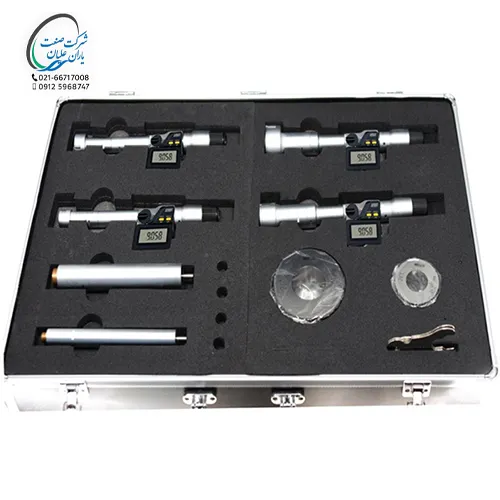 میکرومترداخل سه فک دیجیتال سری 2 عددی بلوتوس دار 0/001 سایز 20-12