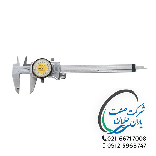 کولیس ساعتی استنلس استیل 0.0001-0.02 اینچ سایز 150-0 آسیمتو