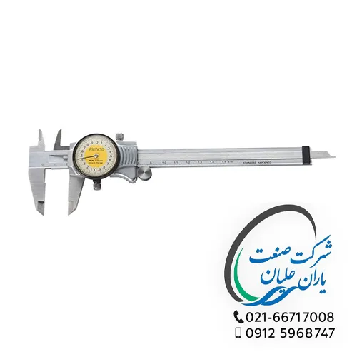 کولیس ساعتی استنلس استیل 0.0001-0.02 اینچ سایز 150-0 آسیمتو