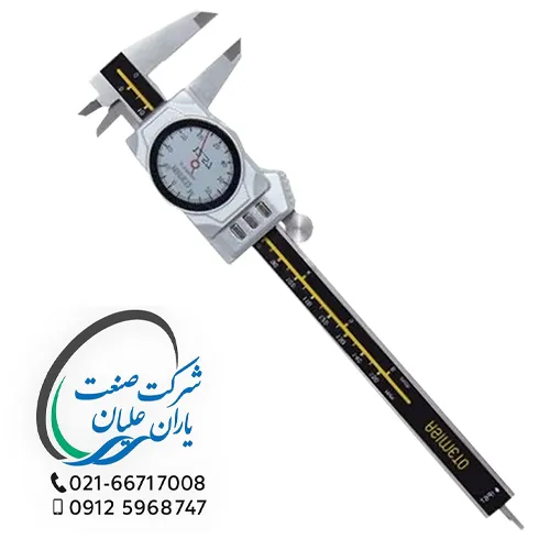 کولیس ساعتی ضدآب 15 سانت بلوتوس دار سایز 150-0 آسیمتو