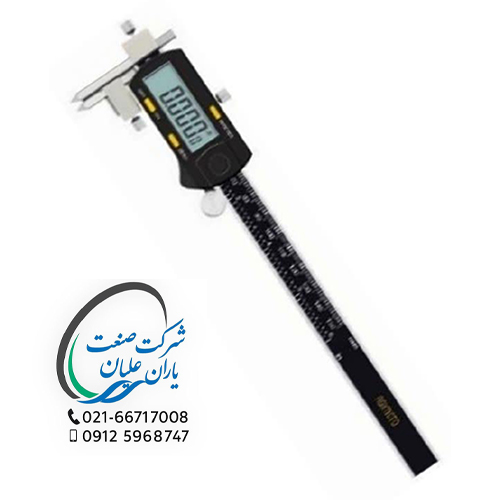 کولیس 15 سانت دیجیتال مرکزیاب "0.0005-0.01 سایز 150-10آسیمتو