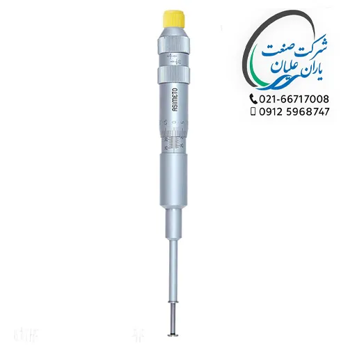 میکرومتر سرنگی قطر 6/5mm دقت 0/01 سایز 25-0