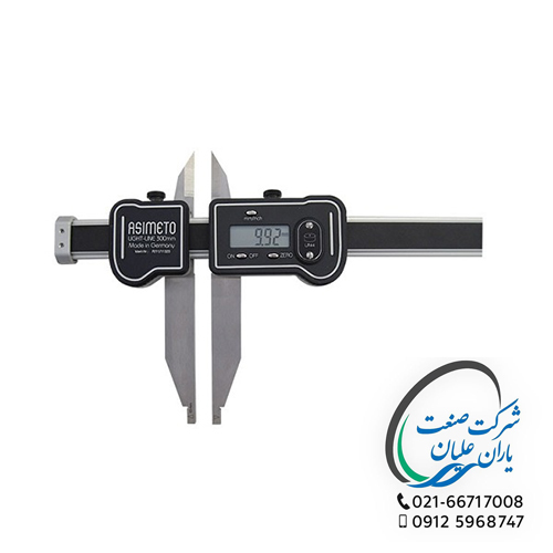 کولیس دیجیتال سبک 100 سانت فک بلند سایز 150 آسیمتو