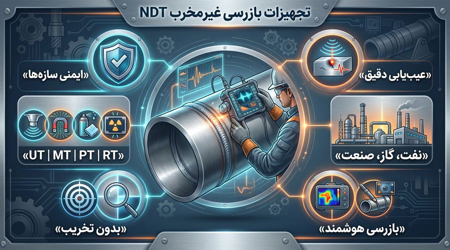 تجهیزات-بازرسی-غیر-مخرب-NDT تجهیزات بازرسی غیر مخرب NDT