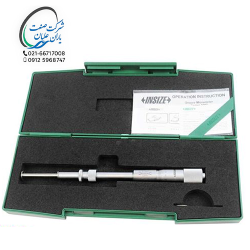 میکرومتر داخل شیار 25-0 میلیمتر اینسایز مدل 3287-25B