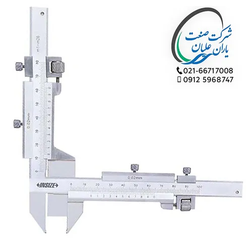 کولیس چرخ دنده ورنیه اینسایز مدل 1281-M26A
