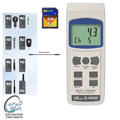 دیتالاگر RS232 مدل DL-9602SD برند لوترون