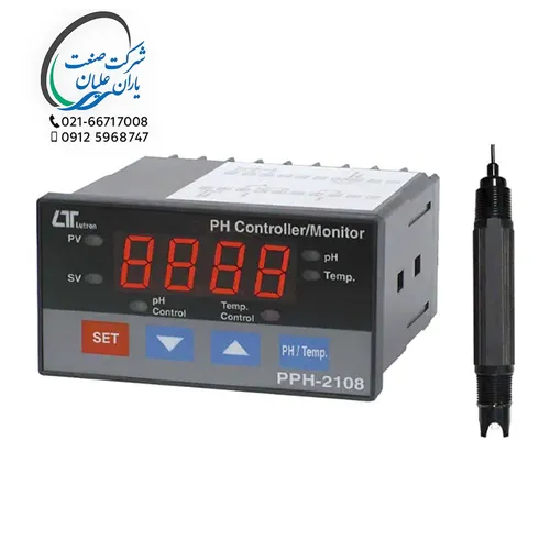 کنترلر - نشان دهنده PH مدل PPH-2108 لوترون