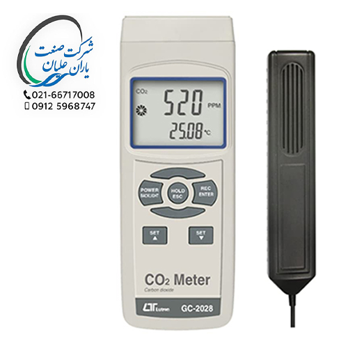 CO₂ سنج مدل GC‑2028 برند لوترون