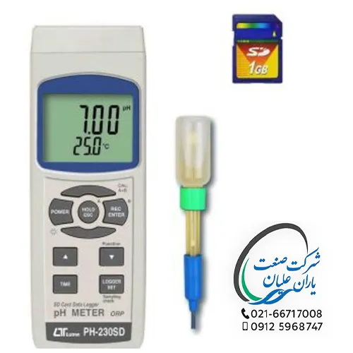 اسید سنج دیجیتال مدل PH-230SD برند لوترون