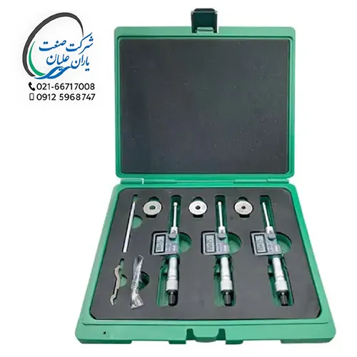 ست میکرومتر داخل سه فک دیجیتال اینسایز12-6 مدل 123-3127
