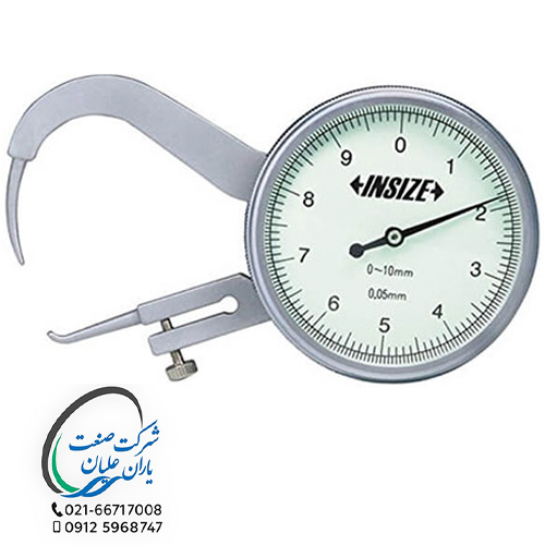 ضخامت سنج ساعتی 1 سانت اینسایز مدل 10-2866