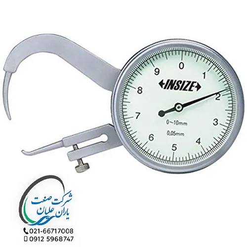 ضخامت سنج ساعتی 1 سانت اینسایز مدل 10-2866