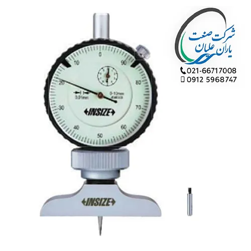 عمق سنج ساعتی اینسایز 10 میلیمتر سوزنی مدل 101-2341