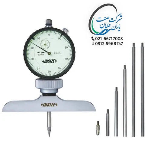 عمق سنج ساعتی اینسایز 300 میلیمتر مدل 202-2342
