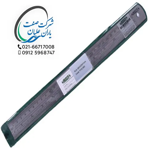 خط کش فلزی اینسایز مدل 7110