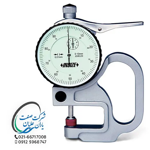 ضخامت سنج ورق ساعتی اینسایز 10-0 میلی متر مدل 10-2364