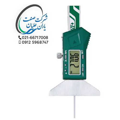 عمق سنج دیجیتال 0-100 میلیمتر اینسایز مدل 100-1140